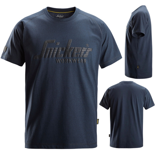 SNICKERS T-SHIRT NAVY BLAU 2590-4500 - S