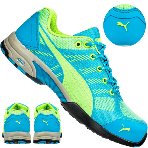 Puma Celerity Knit Blau Low S1P Schuhe 64.290.0 - 36