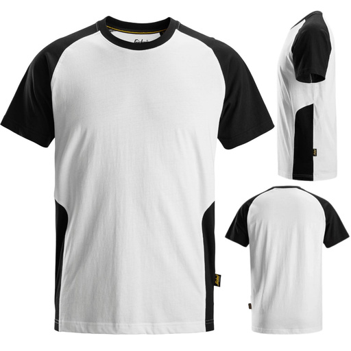 SNICKERS T-SHIRT 2550 WEISS - L